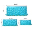 thumbnail image 5 of comerut Waterproof Table Skirt Anti-wrinkle Net Yarn Shiny Romantic Fluffy Table Skirt Party Supplies, 5 of 8