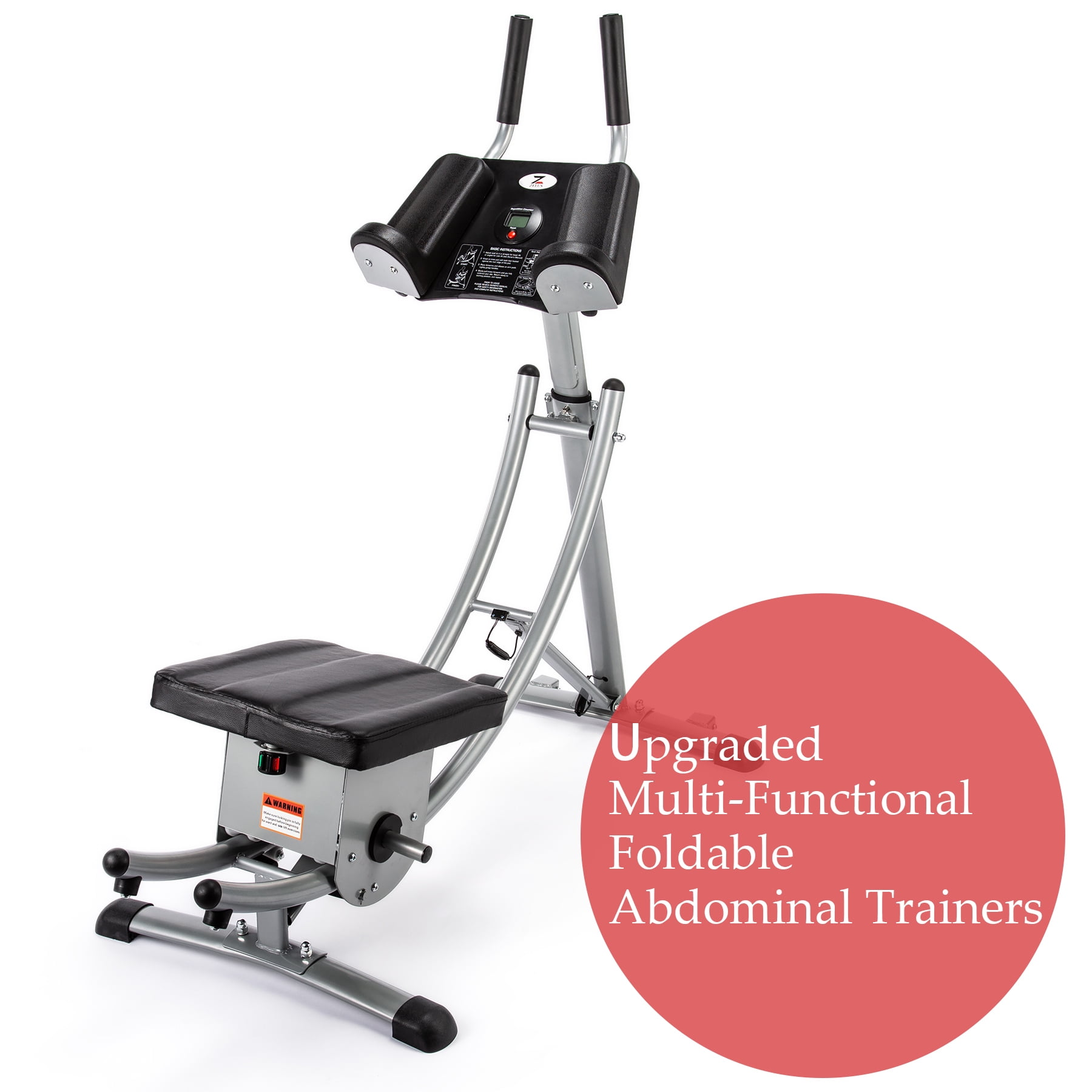 Ab Coaster Abdominal Core Trainer Machine Cruncher Body Shaper Fitness Exercise 