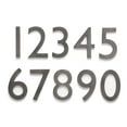 thumbnail image 2 of Architectural Mailboxes 3582DC Number 8 Solid Cast Brass 4 inch Floating House Number Dark Aged Copper ''8'', 2 of 2