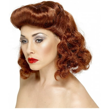 Pin Up Girl Wig Adult Costume Accessory