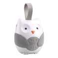 thumbnail image 1 of Chupete portátil para bebé, la correa de silicona Owl se fija cómodamente a cualquier cochecito, bolso, portabebés o cuna de viaje., 1 of 5
