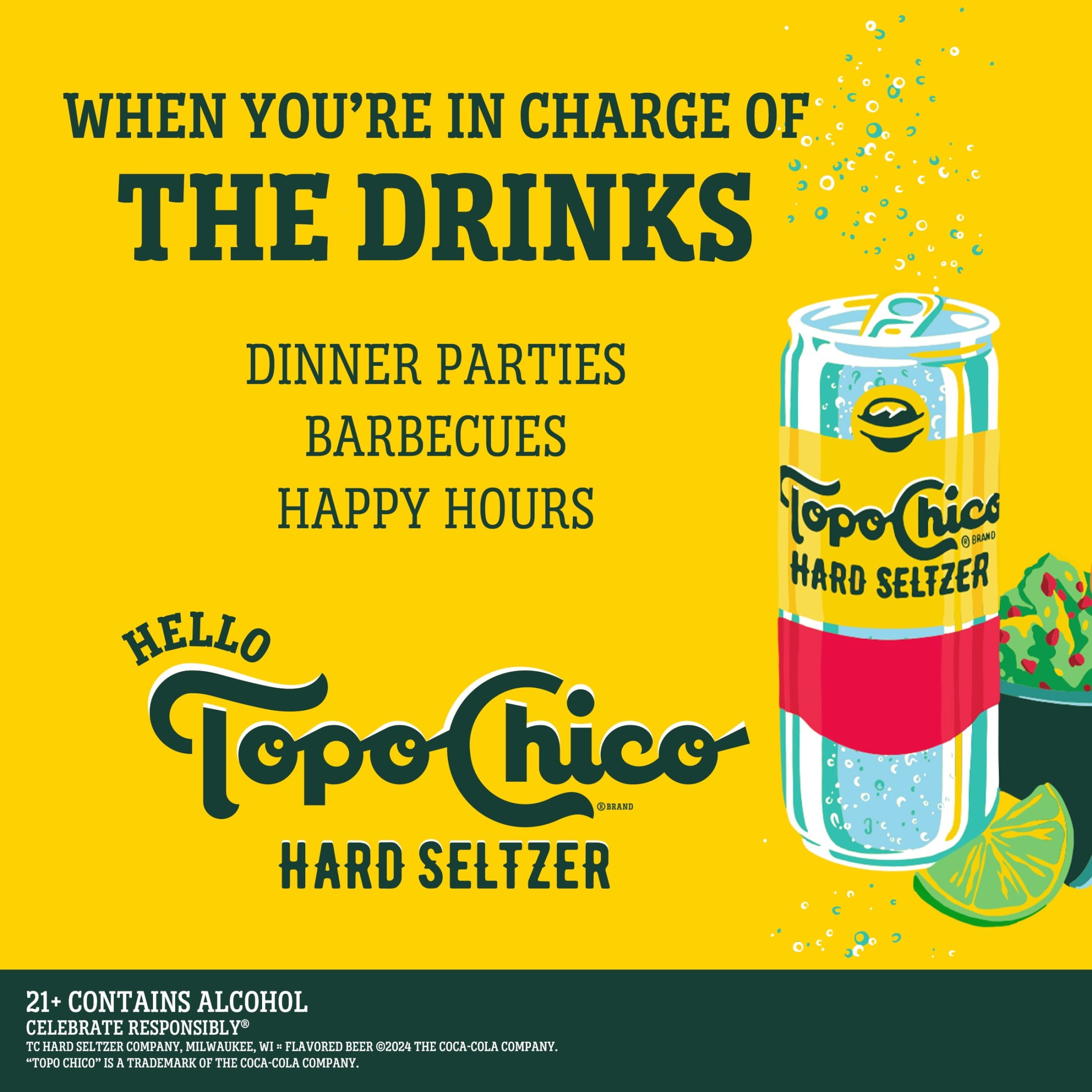 Topo Chico Hard Seltzer Variety Pack , 12 Pack, 12 fl oz Aluminum Cans, 4.7% ABV