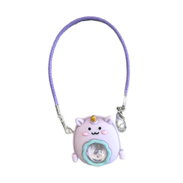 Mochila para muñecas en miniatura, juguete de simulación, modelo de juguete, mochila escolar pequeña, mochila para casa de muñecas Violeta