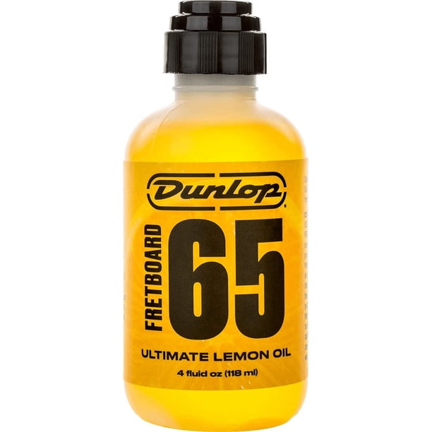 Aceite de limón para diapasón de guitarra acústica Jim Dunlop 118 ml