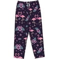 thumbnail image 7 of PISONIC Flamingo Printed Women's Pajama Pants, Comfy Pajama Bottoms With Pockets&Drawstring, 7 of 7