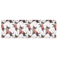 thumbnail image 3 of Ryvnso Cute Dog Jumping and Star Window Valance Kitchen Farmhouse Rod Pocket Short Curtain 54x18 inch, 3 of 6
