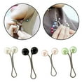 thumbnail image 2 of RUISINERY Pack Of 20 Pearl Embellished U Shaped Scarf Clips For Hijab Shawl Secure Hold Multicolor, 2 of 7