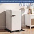 thumbnail image 4 of Mini Fridge Silicone Mat with 4 Base Raisers 19.2"x19.2"x0.6" Mini Fridge Drip Tray Leak-Resistant Under Refrigerator Mat, 4 of 10