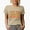 Tan, variant on I Put the Hot in Psychotic, Groovy Retro Wavy Text Merch Gift, Tan T-Shirt, 2XL