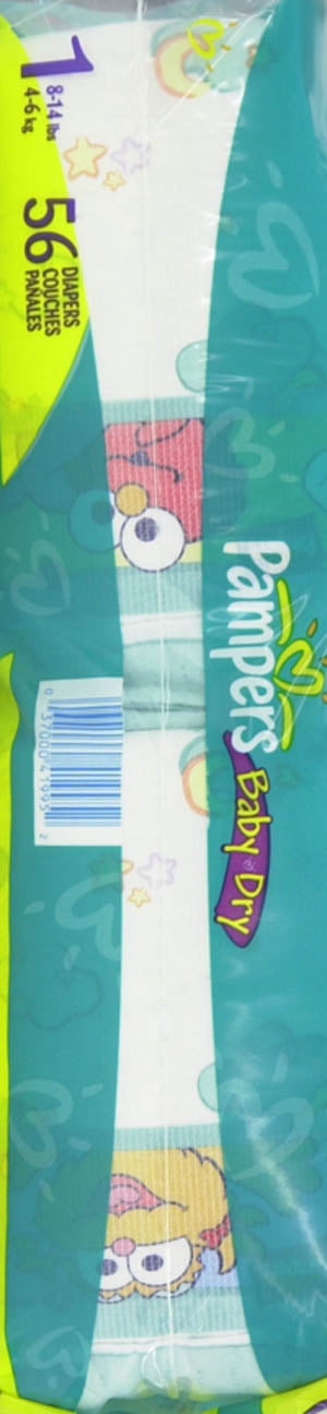 Pampers Baby Dry Size 1 Jumbo