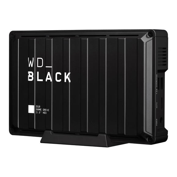 WD Black D10 WDBA3P0080HBK 8 TB Hard Drive - External - Desktop - Black