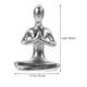 thumbnail image 2 of Resin Desktop Thinker Statue for Office Home Cafés Silver Abstract Decorative Figurines Home Supply 1Set, 2 of 4