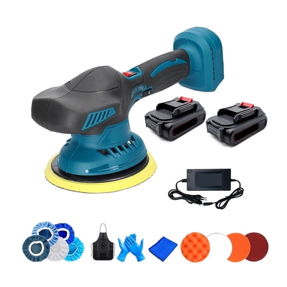 Electric Car Polisher High Efficient Cordless Auto Waxing Polishing Machine Multifunctional Eccentric Sander ,Low Vibration