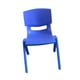 thumbnail image 5 of Silla infantil, silla de aprendizaje, silla escolar para interior y exterior, hogar, guardería. Azul, 5 of 9