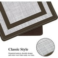 thumbnail image 2 of Mattitude Kitchen Mat [2 PCS] Cushioned Anti-Fatigue Non-Skid Waterproof Rugs Ergonomic Comfort Standing Mat for Kitchen, Floor, Office, Sink, Laundry, Black and Gray, 2 of 7