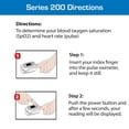 thumbnail image 5 of Microlife Series 200 Fingertip Pulse Oximeter, Blood Oxygen Saturation (SpO2) and Heart Rate Monitor, Includes Batteries, Lanyard and Case, 5 of 6