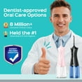 thumbnail image 3 of COSLUS CX30 2-Pack Water Flosser for Teeth,Water Dental Flosser Pick for Teeth,3 Modes & 8 DIY Levels for Sensitive Gums & Braces, 3 of 9