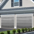 thumbnail image 3 of Grey Ombre Wooden Garage Door Cover Banner 6 x 13 FT, Farmhouse Retro Gray Wood Gradient Garage Door Curtains Backdrop with Grommets for Indoor Outdoor Wall Party Porch Yard Decorations Background, 3 of 9