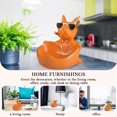 thumbnail image 4 of Bulldog Art Figurines Candy Misceláneas Resina Animal Escultura para el hogar (naranja) Ndcxsfigh Libre de BPA, 4 of 8