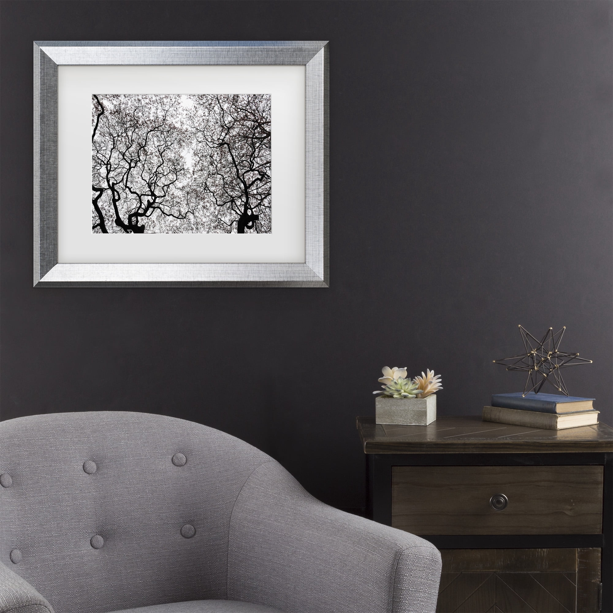 Trademark Fine Art 'Japanese Maple Spring Abstract' Canvas Art by Kurt Shaffer