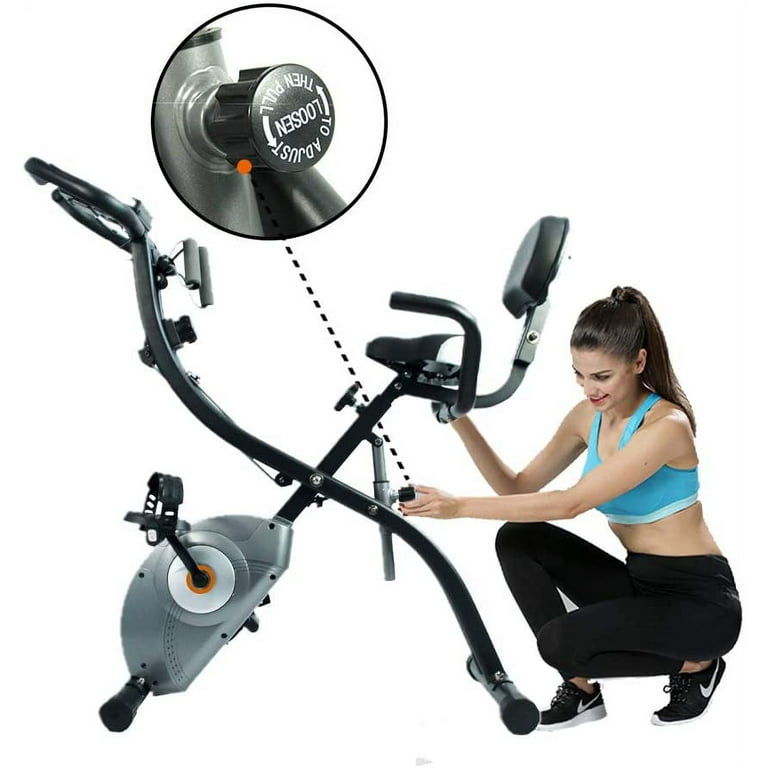 Ativafit Indoor Cycling Bike Folding Magnetic Upright Bike Stationary Bike Recumbent Exercise Bike Walmart