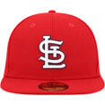 thumbnail image 2 of Men's New Era Red St. Louis Cardinals 9/11 Memorial Side Patch 59FIFTY Fitted Hat, 2 of 6