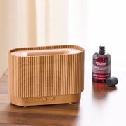 Better Homes & Gardens Ultrasonic Diffuser with Slim Wood Finish, 150ml Capacity