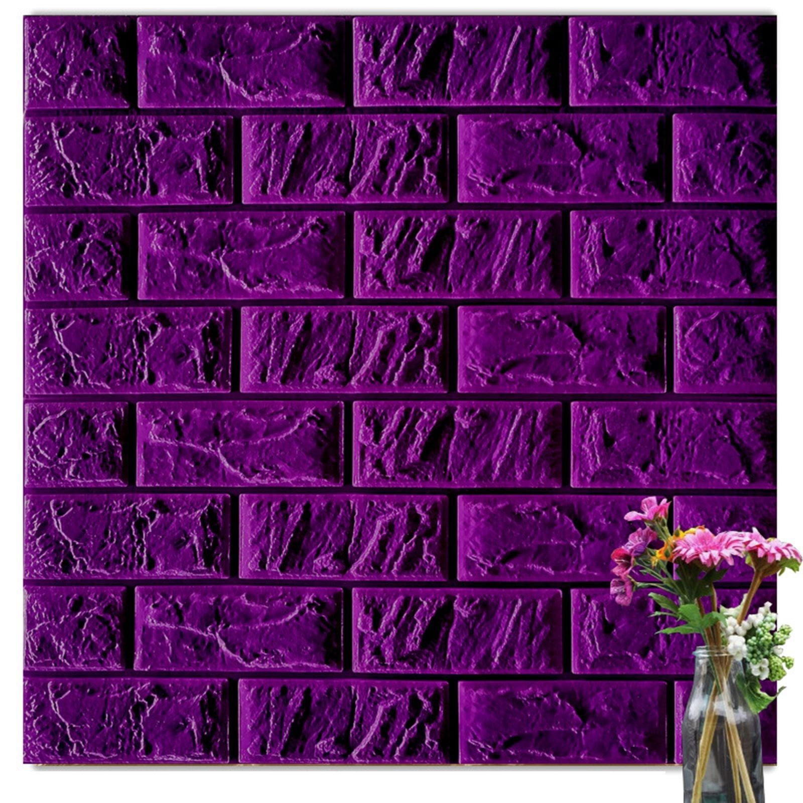 3D SelfAdhesive Tile Stone Brick Wall Sticker Soft Foam Panels Home