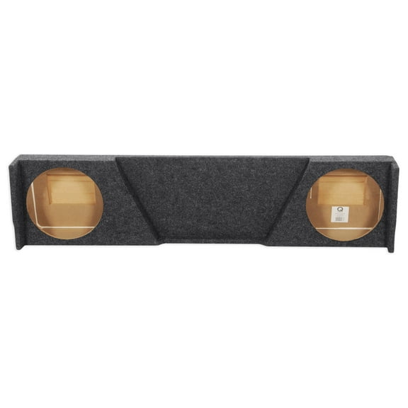 Dual 12" Subwoofer Sub Box Enclosure For 07-13 GMC/Chevy Xcab High-Trans
