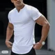 thumbnail image 2 of Playera Camiseta Manga Corta Cuello V Hombre Fugitive Trend, 2 of 6