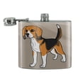 thumbnail image 2 of Beagle Pet Dog Stainless Steel 5oz Hip Drink Kidney Flask, 2 of 3