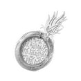 thumbnail image 2 of Colador de cócteles, accesorios de camarero, forma de piña, elaboración de vino, filtro de hielo de acero inoxidable para cócteles, para fiestas, KTV Plata, 2 of 8