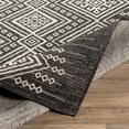 thumbnail image 6 of Mark&Day Outdoor Rugs, 8x10 Hamme Global Indoor/Outdoor Black Area Rug, Non Shedding Black Beige Carpet for Patio, Porch, Deck, Bedroom, Living Room or Kitchen (7'10" x 10'2"), 6 of 7