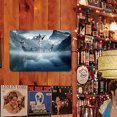 thumbnail image 4 of Vintage Placa Metal Barco Rectangular Pintura Hierro Arte La Pared Del 30x20 Cm, 4 of 9