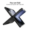 thumbnail image 2 of Dteck for Galaxy Z Fold 6 Wallet Case with Card Holder, Ultra Thin Slim PU Leather Case with Built-in Front Screen Protector for Samsung Galaxy Z Fold6 5G,Black, 2 of 7