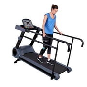 PhysioMill Physical Therapy Treadmill w/ Long Medical Support Handrails (Commercial Grade Quality)
