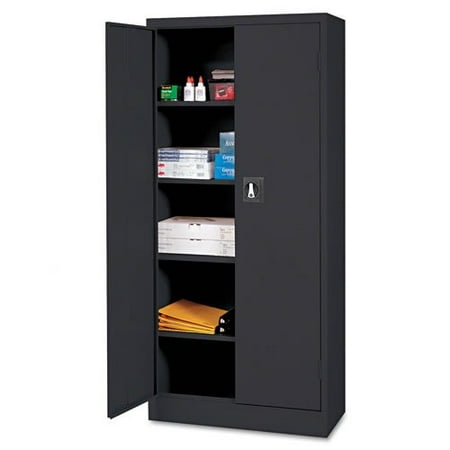 Alera Space Mizer Storage Cabinet in Black
