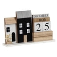 thumbnail image 4 of Calendario perpetuo,Calendario perpetuo de madera creativo para decoración del hogar.,Calendario de escritorio Decoración de escritorio de mesa Mensual,Marco de calendario perpetuo vintage, 4 of 9
