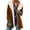 Coffee, variant on Lindreshi Winter Coats for Women 2023 Trendy Women Winter Warm Composite Plush Button Lapel Collar Jacket Outwear Coat with Pokets