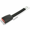 thumbnail image 2 of HOTSYSTEM Car Safety Seat Belt Extender Strap Buckle Universal  9.8", 2 of 5