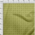 thumbnail image 3 of oneOone Viscose Chiffon Olive Green Fabric Asian Ikat Sewing Material Print Fabric By The Yard 42 Inch Wide, 3 of 4