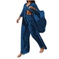 thumbnail image 1 of Pompotops Ensemble Mode Femme 2 Pcs Cardigan à Manches Longues + Pantalon Ample en Liquidation, 1 of 5