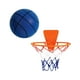 thumbnail image 1 of Baloncesto silencioso con aro de juguete, portátil, sin sonido, ligero, para niños Azul Talla 7, 1 of 9