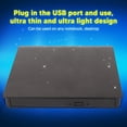 thumbnail image 4 of Unidad de DVD externa reproductor de DVD portátil interfaz USB 30 para computadora portátil, 4 of 8