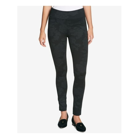 TOMMY HILFIGER $70 Womens New 1226 Black Lace Casual Pants 6 B+B