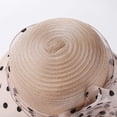 thumbnail image 6 of Tea Party Hats Easter Womens Dress Hat Wide Leaf Flower Bridal Shower Hat Sun Hats Beach Hat, 6 of 7
