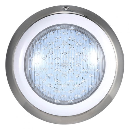 M Buder 18W RGB Color Changing LED Underwater Pool Light, 12V Submersible Waterproof Spa Lamp for In-Ground Pools and Fountains (11 x 2.8 inches / 28 x 7 cm)
