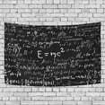 thumbnail image 1 of ABPHQTO Pizarra fórmulas científicas y cálculos tapiz decoración colgante de pared decoración del hogar sala de estar dormitorio 128x150 cm, 1 of 4