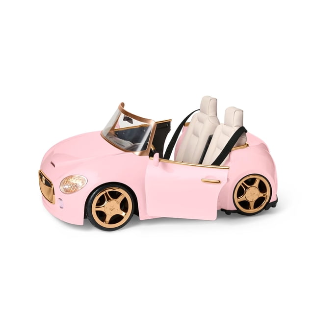 Coche Deportivo American Girl Truly Me GPM73 Control Remoto Bateria Recargable para Muñecas 18 Pulgadas