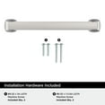 thumbnail image 4 of Amerock Hybridize 5-1/16 inch Center-to-Center Polished Chrome Cabinet Pull, 10 Pack, 4 of 4